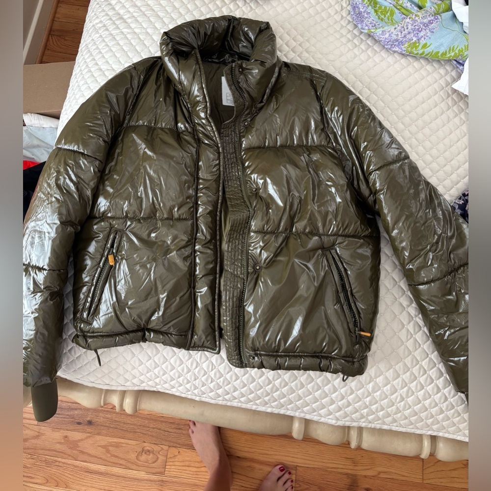 GAP Olive Green Water-Resistant Jacket